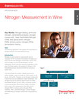 Nitrogen Measurement in Wine (język angielski, pdf)