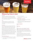 Measuring Haze in Beer (język angielski, pdf)