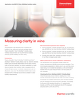 Measuring clarity in wine (język angielski, pdf)