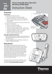 Orion Star A214 pH / ISE Benchtop Meter Instruction Sheet (język angielski, pdf)