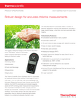 Product Specifications: Orion AQUAfast AQ3170 Chlorine Colorimeter(język angielski, pdf)