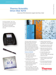 Orion Star A213 RDO / Dissolved Oxygen Benchtop Meter Specification Sheet (język angielski, pdf)