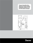 Okładka instrukcji instalacji Thermo Scientific Orion Grab Sampler z 2111XP